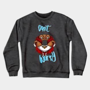 donut worry Crewneck Sweatshirt